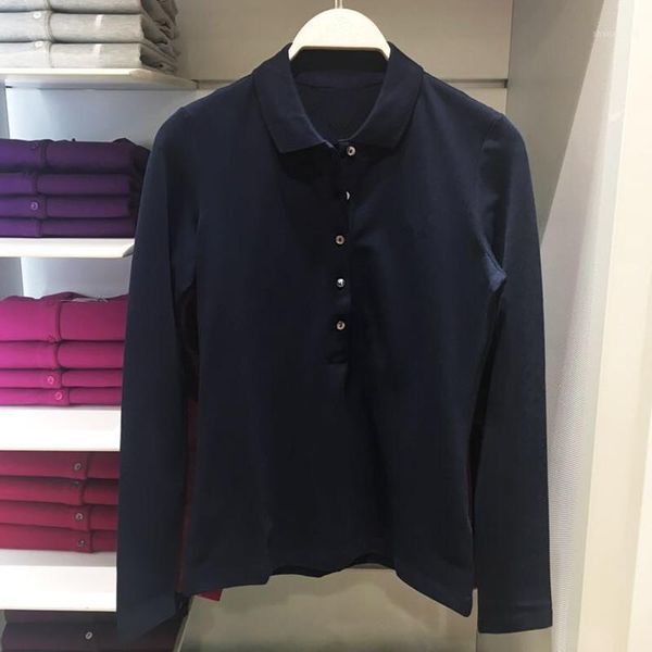 

summer new women's crocodile long sleeve shirts 100% cotton casual solid lady tees fashion femme1, White