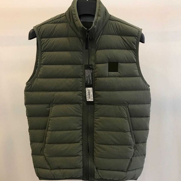

men women vest jacket fashion men sleeveless down jacket solid color parkas coat winter clothing, Black;white