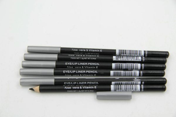 

12pcs mix eye/lip liner pencil aloe & vitamin e 1.6g 12 color eyeliner pencil ing