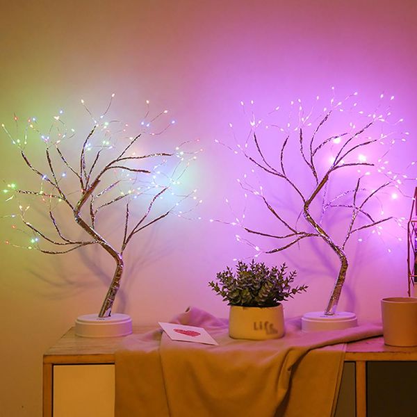 

aifeng rgb led гирлянды огни комнаты декор дерево лампа гирлянды для спальни мерцания room decor кпт jllhky homecart