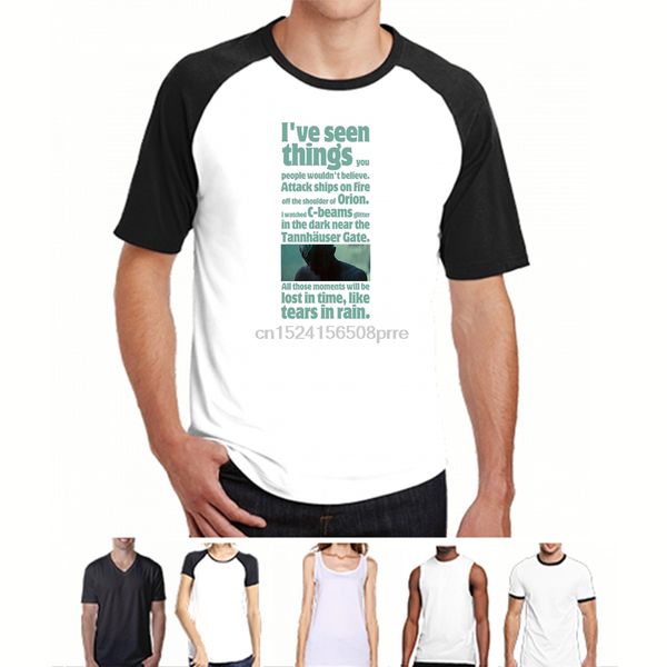 

printed men t shirt cotton tshirts o-neck short-sleeve like tears in rain - blade runner quote women t-shirt sport hooded sweatshirt hoodie