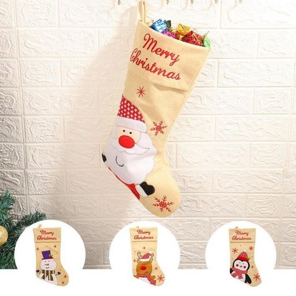 

stockings candy bag xmas tree hanging pendant merry christmas decoration home party ornaments gift yya383 sea shipping