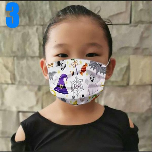 

halloween face designer kid mask 3 ma fashion cartoon christmas child disposable layer boys protective girls masks uxvao