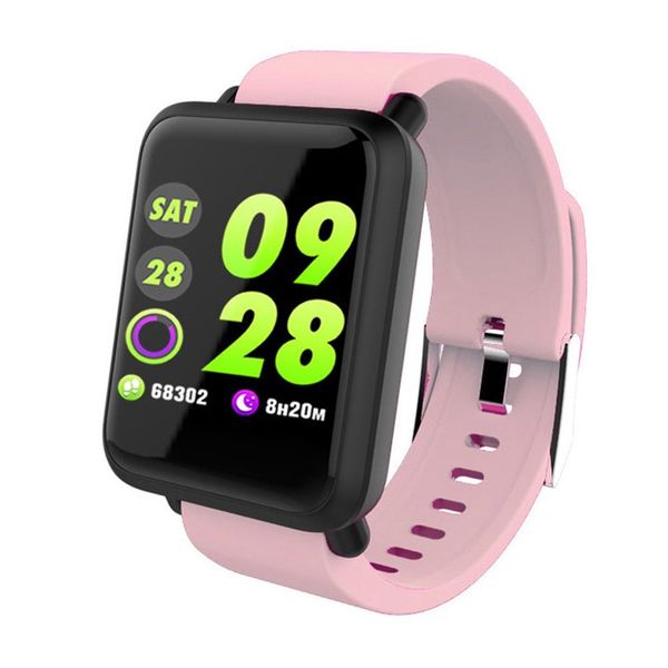 

sports watch 1.3 inch screen, smart wristband with waterproof pedometer and sleep monitor