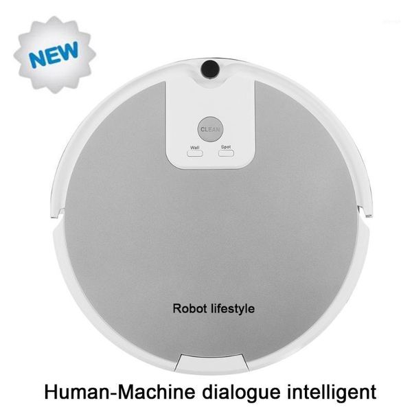 

new auto vacuum cleaner wifi voice artificial intelligent interactive system robot vacuum cleaner a590 with water tank1