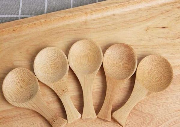 

natural mini bamboo spoon mini short handle tea spoon coffee be wmtmla bdegarden
