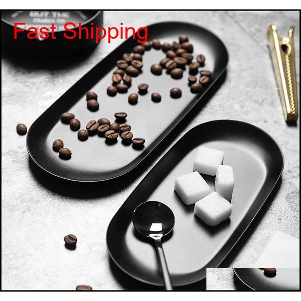 

cake snack food tray dish,serving platter,stainless steel jewelry organizer tray,matte black cosmetic organizer qylbgu bbgargden