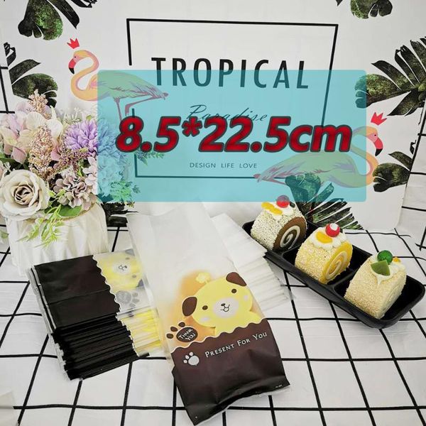

gift wrap flarware cupcake opp plastic bag packing and dust protective for biscuits baking