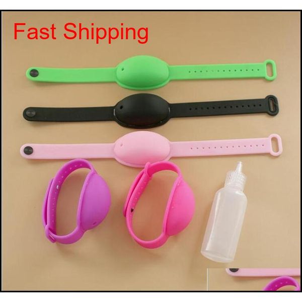 

wrist hand sile sanitizer dispenser wearable hand sanitizer dispensing portable bracelet sile squeezy wristba qylzgk ppshop01