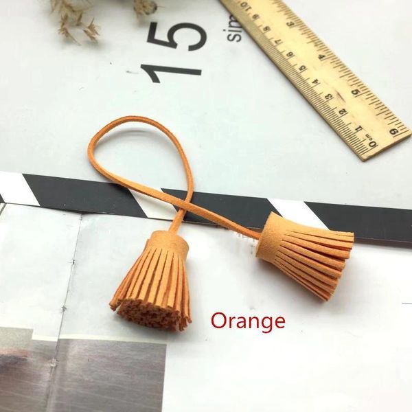 

4pc faux leather double tassel fringe trim rope bag key decoration pendant diy garment sewing accessories crafts small tassels h qylmea