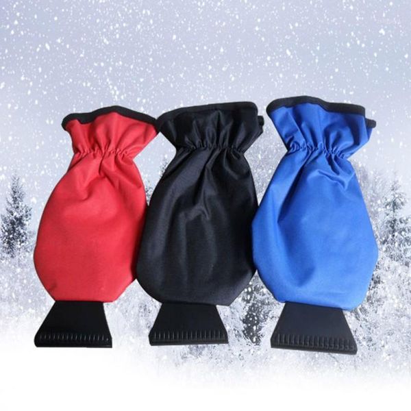 

car ice scraper miwinter warm car windshield snow shovel glove1