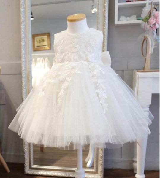 

summer baby girls dress newborn baby white lace bow princess dress for 1st year birthday costume infant party gown1, Red;yellow