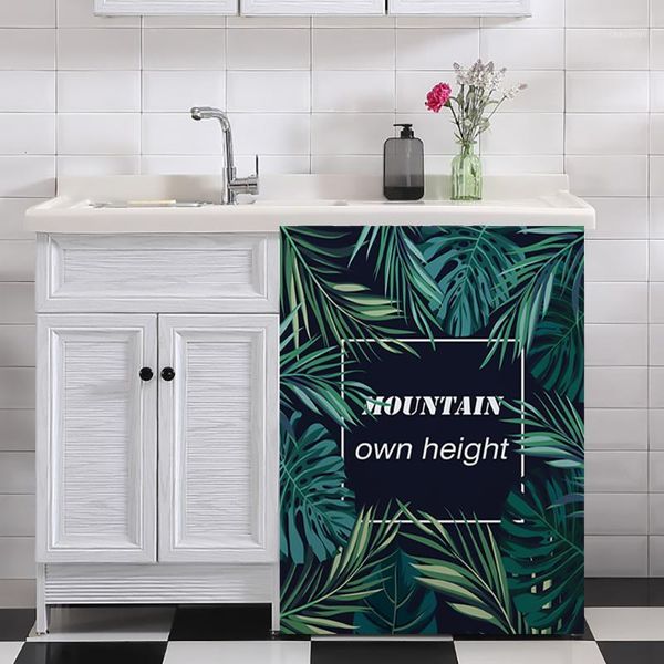 

polyester thicken blackout curtains for washing machine soft curtains fabric with tie curtain 65x90cm1