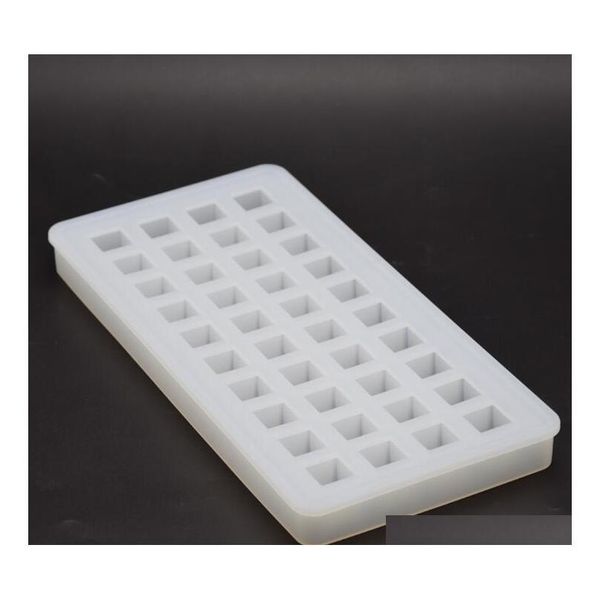

easy push pop out sile 40 cavities 1.5cm 0.6inch square ice cube trays frozen cubes pudding candy cake choc jllxyk powerstore2012