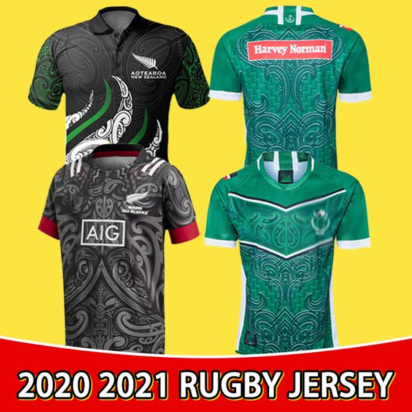 

2020 maori all stars indigenous all stars high-quality rugby jersey size: s-5xl, Black;gray