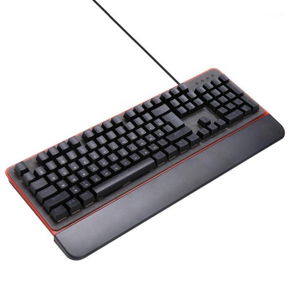 

keyboard mouse combos gaming linear action/keyclick blue switch mechanical english/russian deskelectromechanical rgb backlight1