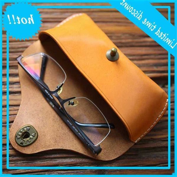 

leather lens liquid case vintage sunglasses eyewear protective household small mini money bag portfolio storage pocket
