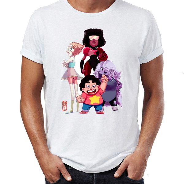 

men's t shirt steven universe garnet lion pearl lgbt awesome artwork drawing printed tee sport hooded sweatshirt hoodie