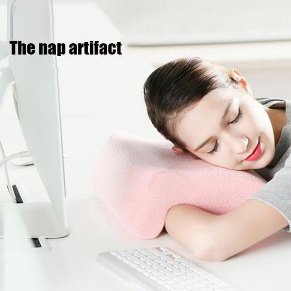 

pillow memory foam office nap neck protection desk sleeping pillows relief cervical health care for home textile