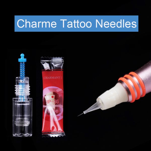 

20pcs cartridge tattoo needles for charmant permanent makeup machine 1rl 3rl 5rl 5f 7f charme premium needle for eyebrow lip