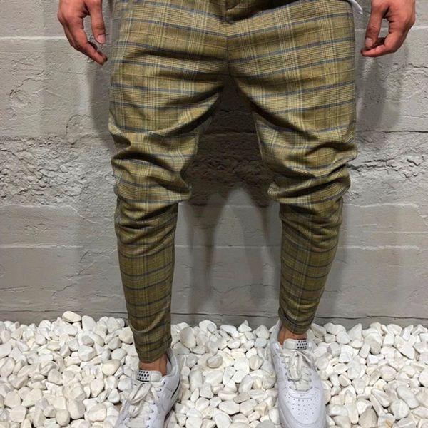 

2020 summer new large men's slim fit personalized tight sports tight pants casual sports pants striped leggings c129 agzvq, Blue