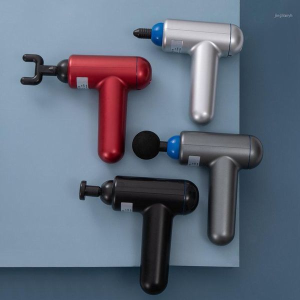 

accessories muscle massage gun deep tissue massager vibrating fascial body exercise relax pain relief shaping1