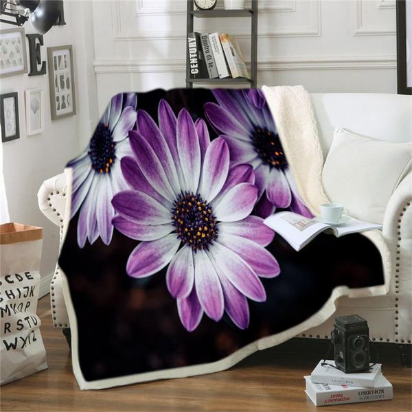 

blankets spring flower blanket bed cover flannel fleece throws travel wrap personalized durable soft warm chair hall home