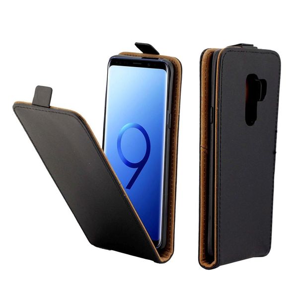 

business style vertical flip tpu leather case for galaxy s9 with card slot