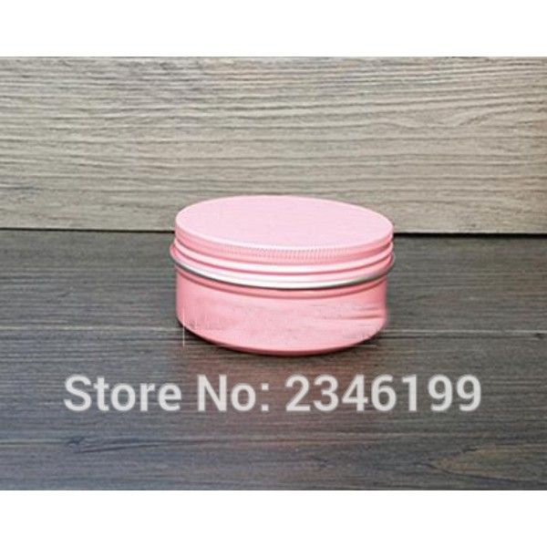 80G 80ML alumínio Creme Jar, ouro rosa cor cosméticos caixa de embalagem, Tea Pot, Tin Can, 50pcs / lot