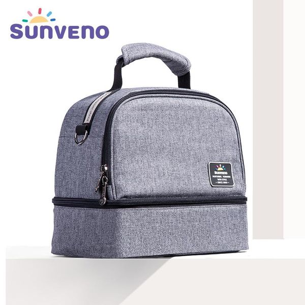 

sunveno new thermal insulation bag baby feeding bottle cooler bags lunch box baby care mother & kids
