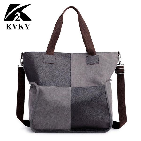 

women canvas messenger bags female crossbody bags square shoulder bag vintage casual designer female handbag large capacity tote