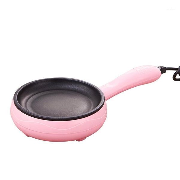 

electric skillets breakfast artifact automatic power off omelet boiled egg steamed pot double-layer mini frying pan1