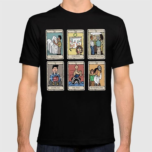 

office tarot series 2 agile work agile iteration showcase project management tarot tarot cards hoodie designers t shirts sweatshirt