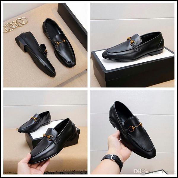 

mf men formal shoes leather oxford shoes for men italian 2021 dress wedding brogues shoes 22, Black