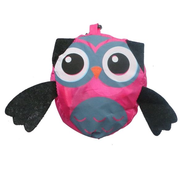 

animal owl shape eco cute friendly ladies gift foldable reusable tote portable travel folding bag 6 nu7ke