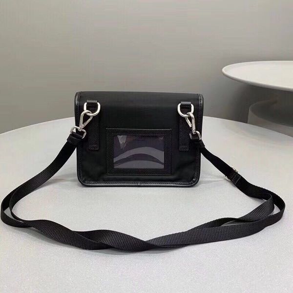 

2020 new arrival mens and womens couple mobile phone bag nylon cloth small bag womens crossbody shoulder bag small square fashion