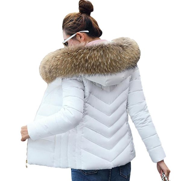 

2020 новая зимняя куртка женщин из искусственного меха с капюшоном parka женский с длинным рукавом женские куртки толстые теплые куртки паль, Black