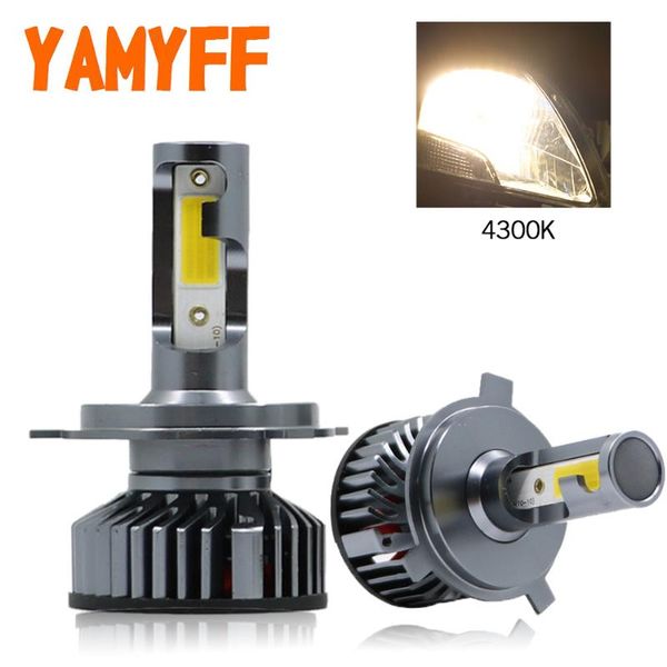 

yamyff mini canbus h7 led car headlight h4 led h1 4300k h11 h3 h27 880 3 9005 9006 car bulbs 12v auto headlamp fog light bulb