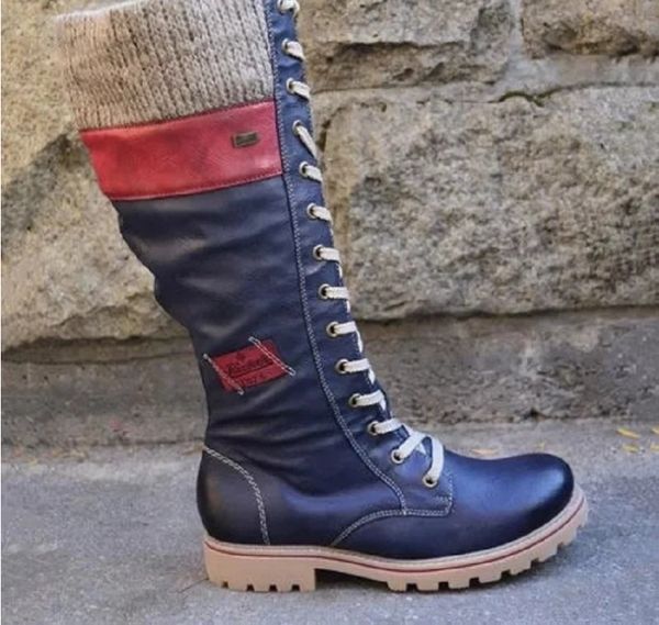 

women's rubber boots boots-women booties woman 2020 low heel shoes winter footwear thigh high heels high sexy, Black