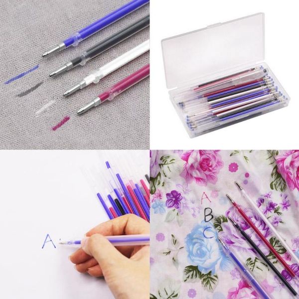 

40pcs heat erasable fabric marking pens refills for quilting/sewing/dressmaking, Black