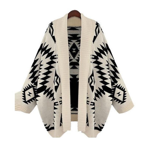 

new sweater pullover jacket women cardigan knitted sweater jumper crochet casual butterfly collar woman cardigans drop shipping, White;black