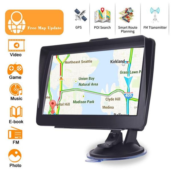 

vehemo 7 inch gps navigator system car gps navigation speech recognition fm emission for map hd navigator pratical