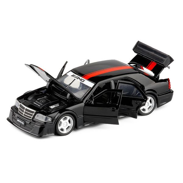

1/32 c-class amg dtm simulation toy car model alloy children toys genuine license collection military off-road vehicle kids