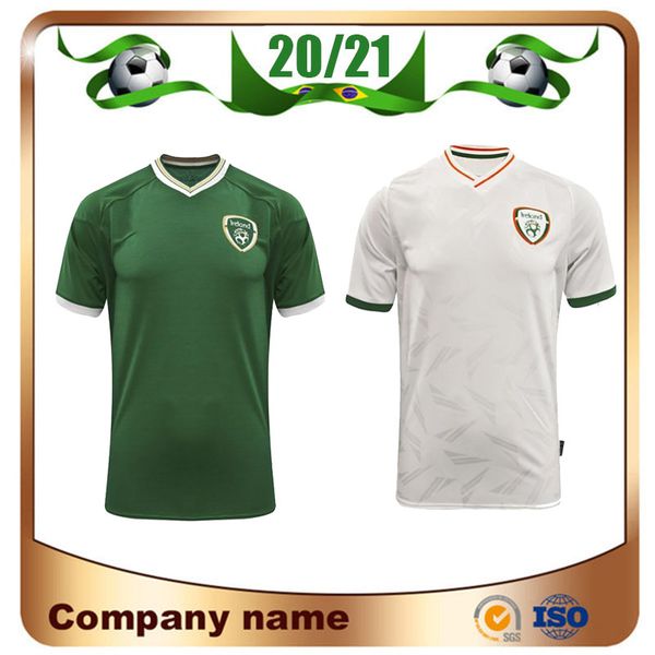 

maillots de football 20/21 ireland soccer jersey 2021 home ireland national team thailand quality soccer shirt short sleeve football uniform, Black;yellow