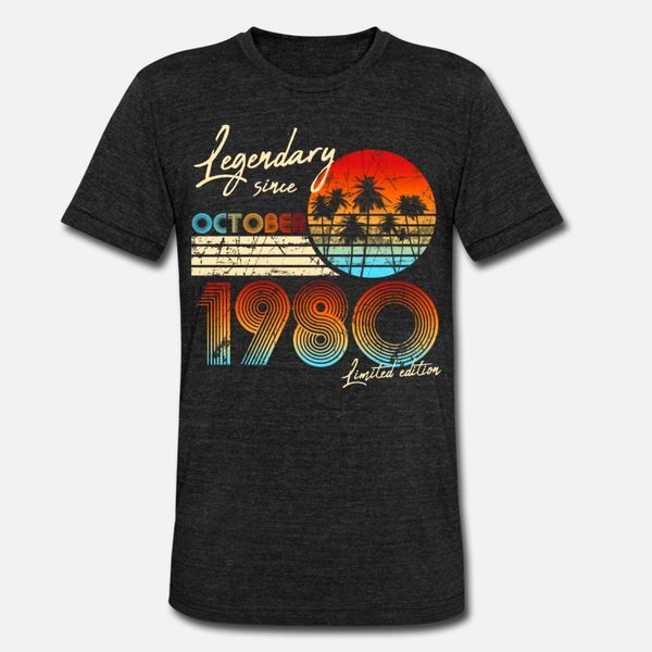 

legendary since october 1980 40th birthday men t shirt fit unique sports tracksuit hoodie sweatshirt