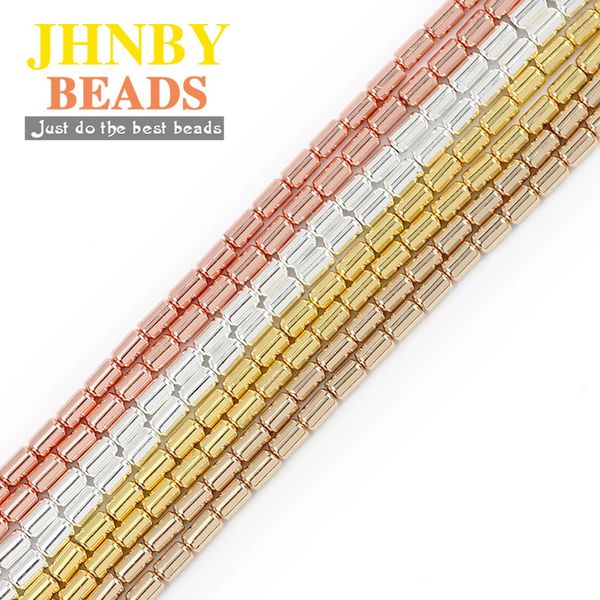 

other jhnby 4x2mm gold silve r cylinder hematite natural stone round spacers loose beads for jewelry making diy bracelets accessories