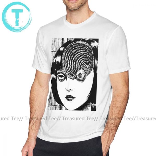 

junji ito t shirt uzumaki eye t shirt percent print tee shirt cute man short sleeve casual oversized tshirt sport hooded sweatshirt hoodie