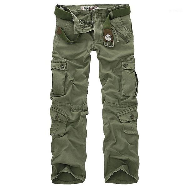 

men's pants men cargo camouflage trousers for man 7 colors1, Black