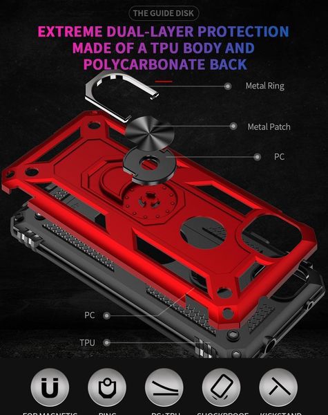 

shockproof armor kickstand phone cases for google pixel 3a xl pixel 5 4 xl pixel 4a 5g case magnetic ring jllctf car_2010