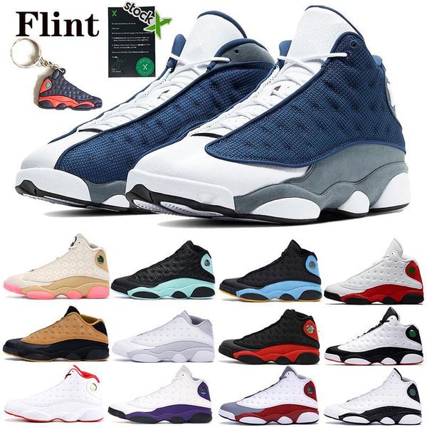 

new flint 13 13s basketball shoes black island green chris paul away court purple jumpman he got game trainers mens sports sneakers, White;red